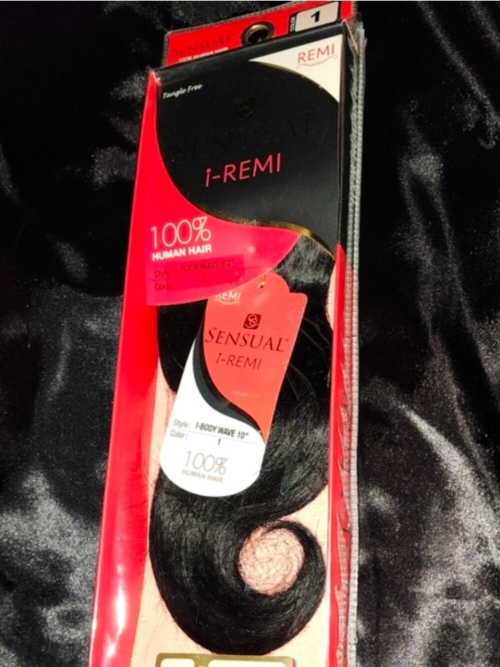 Sensual Collection 100% Human Hair RED PACK Body Wave Two Pack of 16" color 1